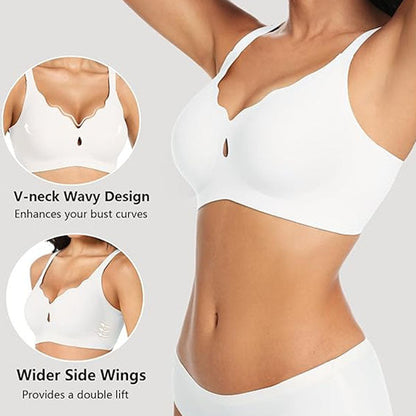 VRCÔMFY Joyful Comfort Bliss Wireless Bra - Comfort & Lift for Women (JCB)